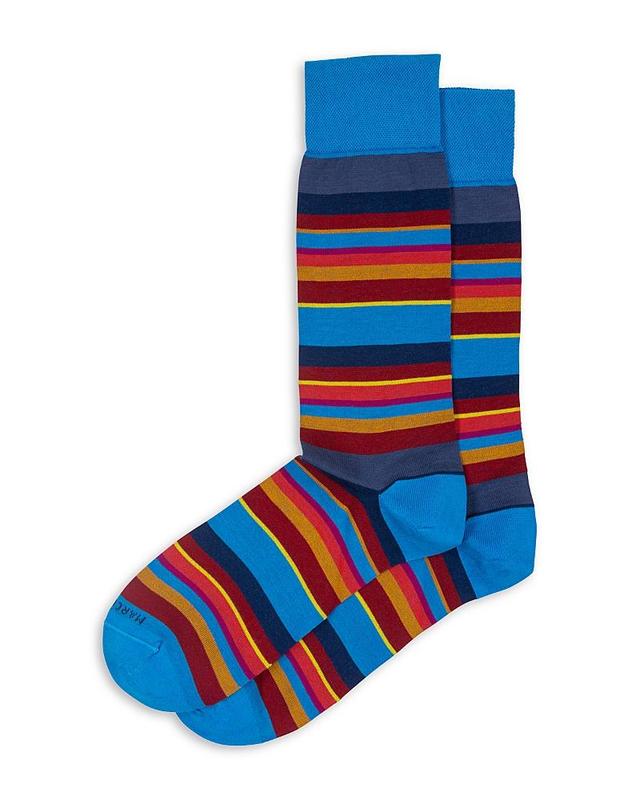 Marcoliani Pima Cotton & Nylon Multi Stripe Socks Product Image