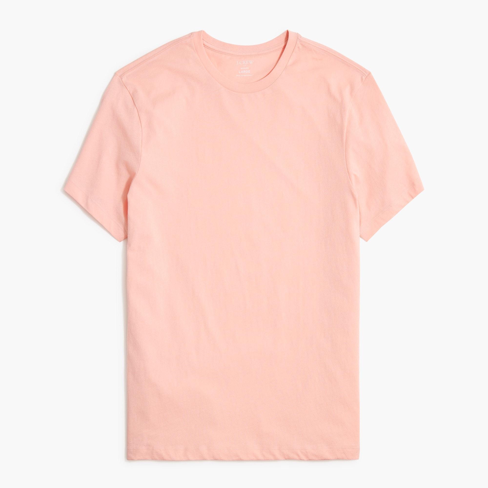 Cotton washed jersey tee Product Image