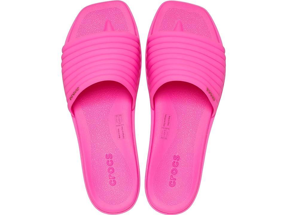 Crocs Miami Slide Crush) Women's Sandals Product Image