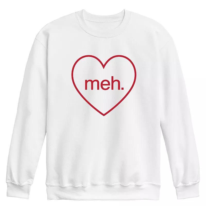 Mens Meh Heart Sweatshirt Product Image