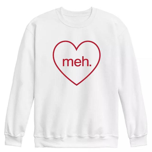 Mens Meh Heart Sweatshirt Product Image