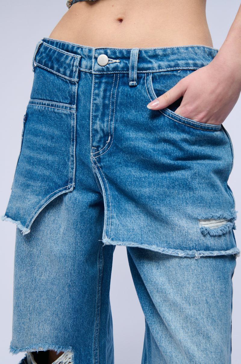 LETS TAKE A MOMENT DENIM JEAN Product Image