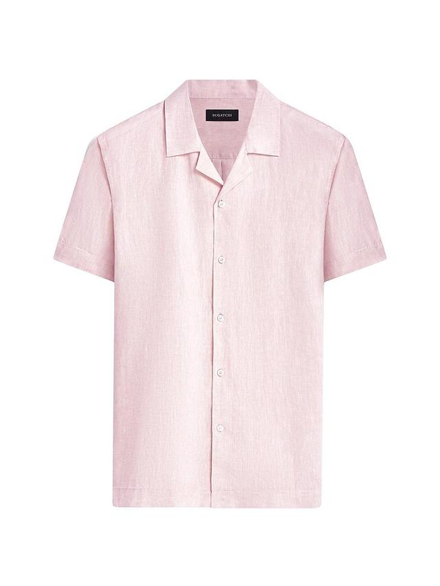 Mens Camp Linen Short-Sleeve Shirt Product Image