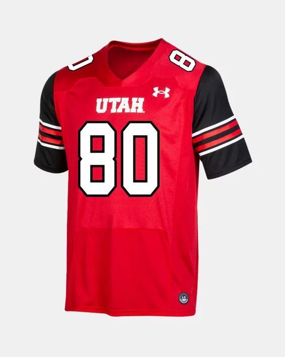 Men's UA ArmourFuse Utah Football NIL Replica Jersey Product Image