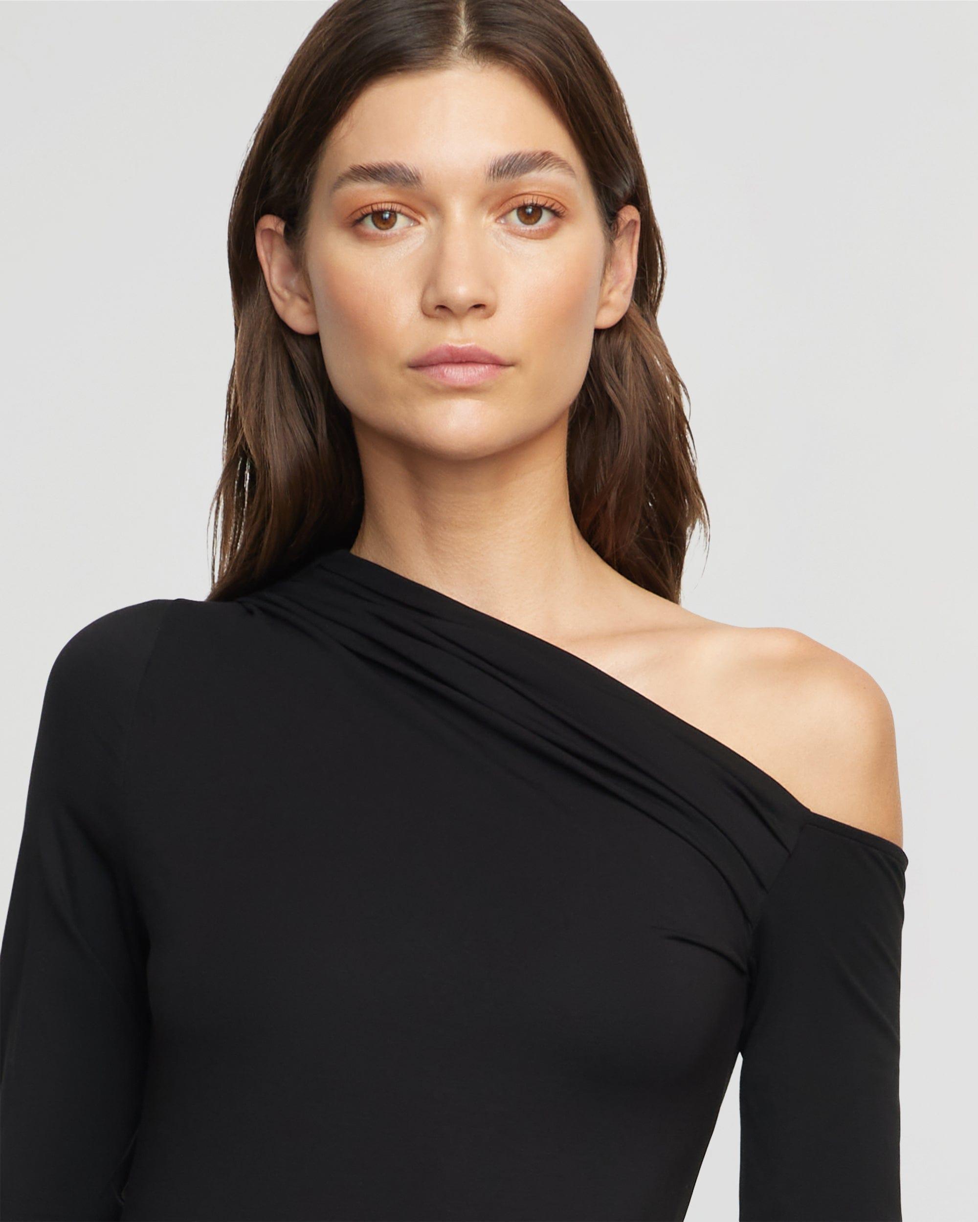 Alina Off-Shoulder Jersey Dress Product Image