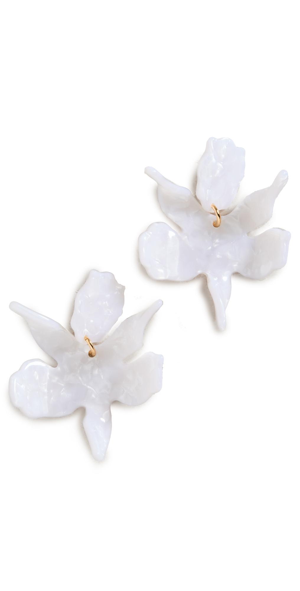 Small Paper Lily Earrings Product Image