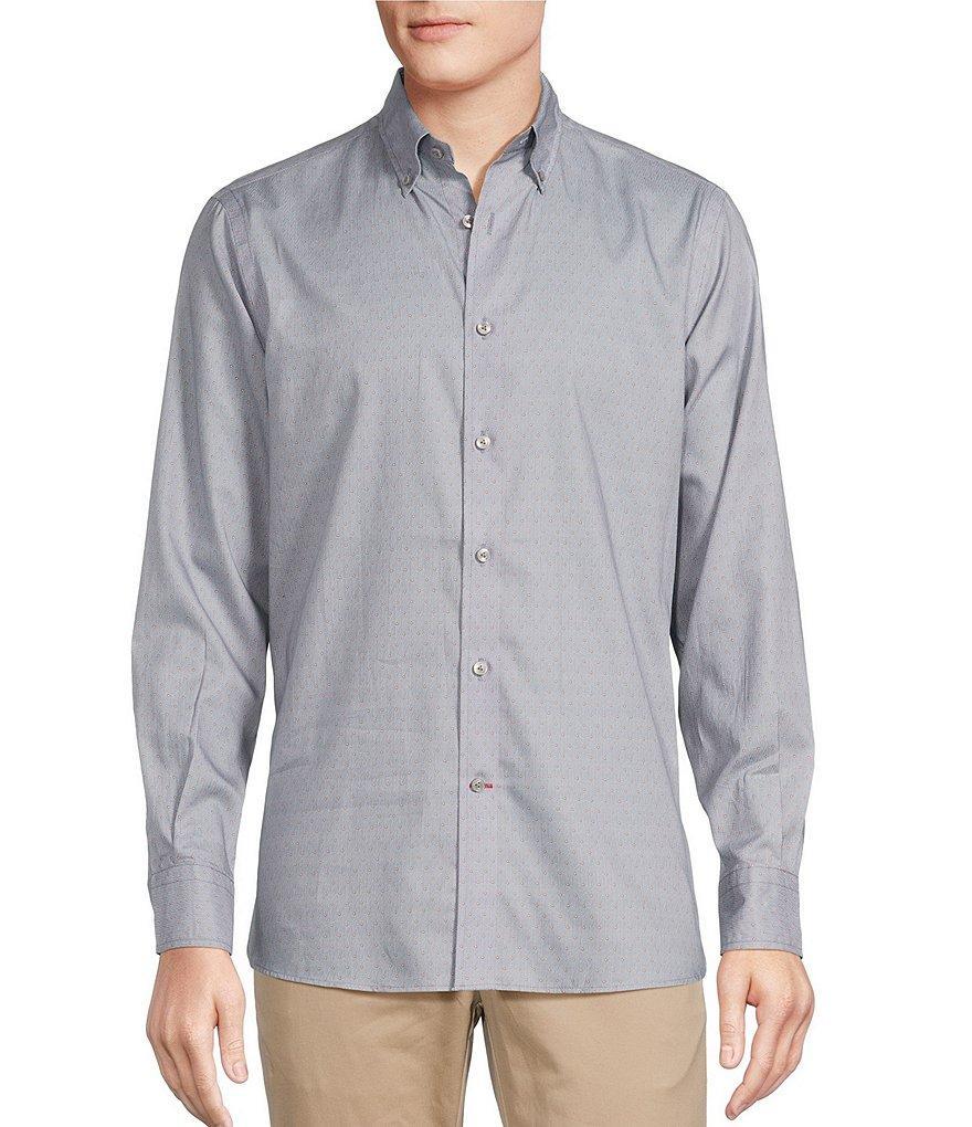 Cremieux Blue Label Twill Long-Sleeve Woven Shirt Product Image