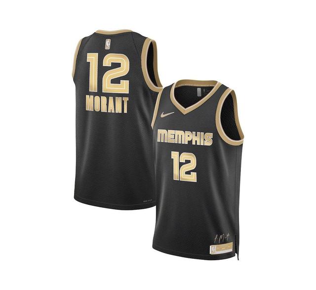 Nike Mens and Womens Black Ja Morant Memphis Grizzlies Select Series Swingman Jersey - Black/clbg Product Image