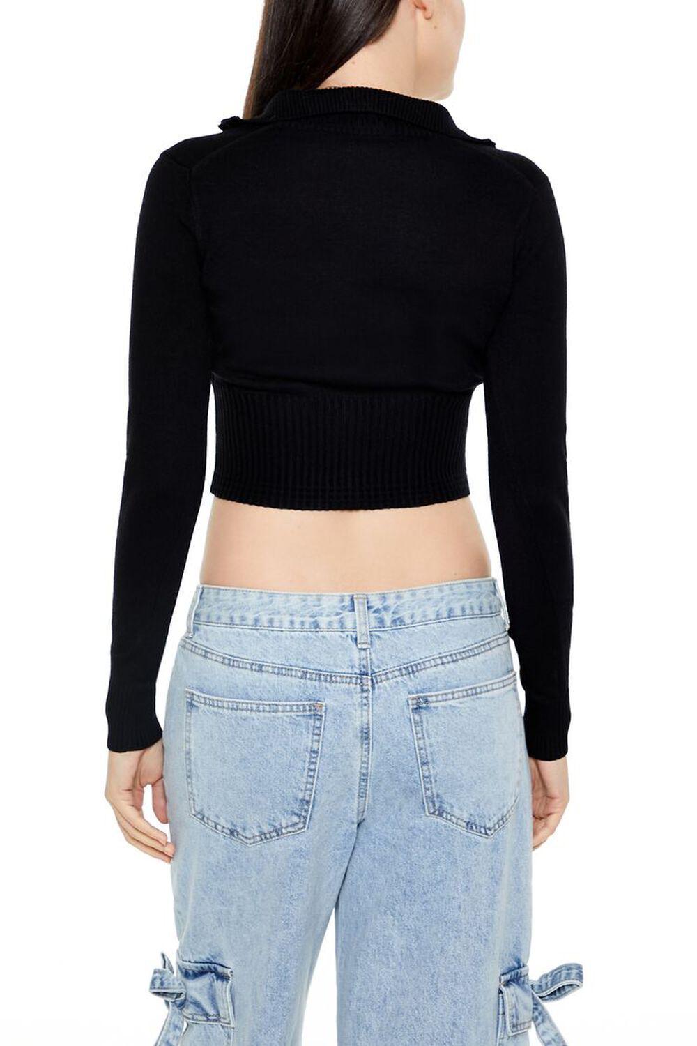 Cropped Zip-Up Sweater | Forever 21 Product Image