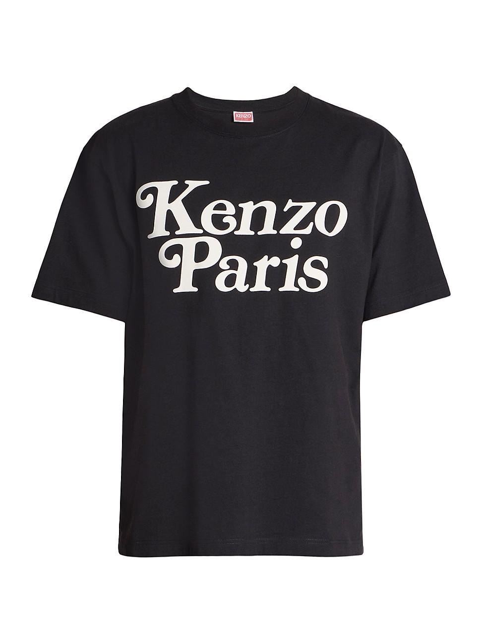 KENZO Verdy Logo Oversize Cotton Graphic T-Shirt Product Image