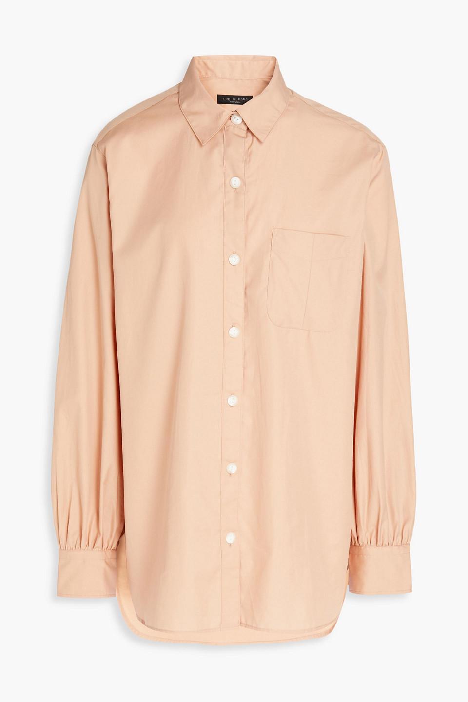 Maxine Cotton-poplin Shirt In Neutral Product Image