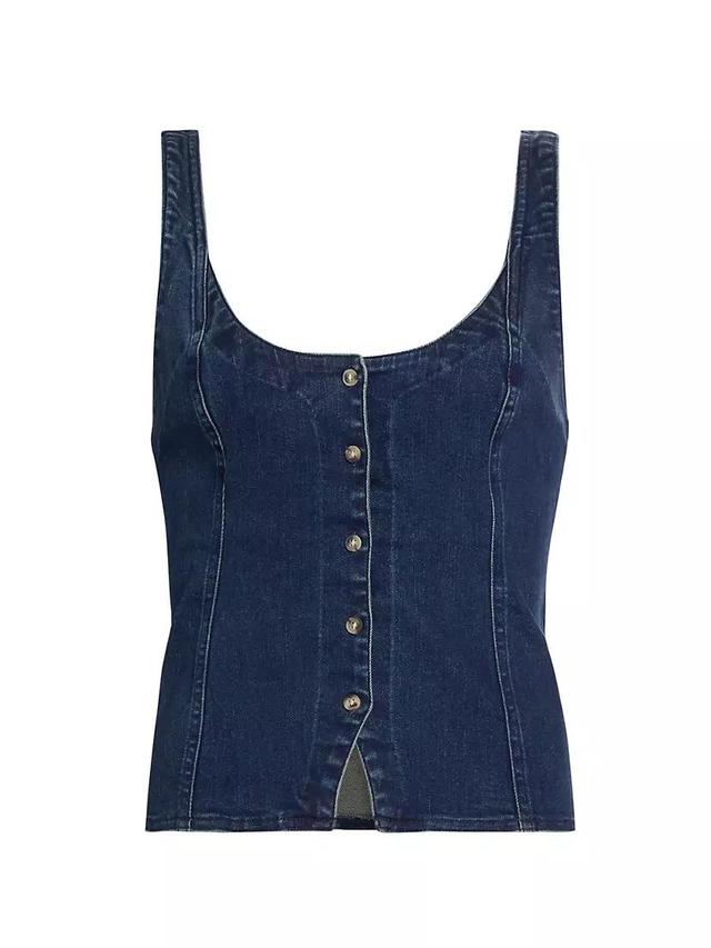 Kara Denim Vest Product Image