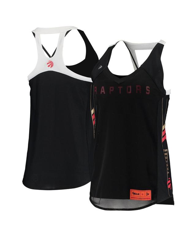 Womens Black Toronto Raptors Dual Team Tank Top Product Image