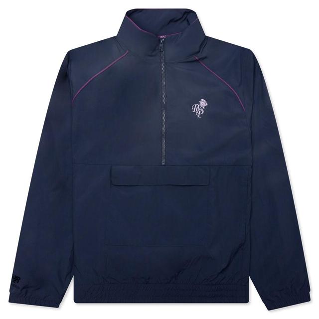 New Balance x Rich Paul Quarter Zip Jacket - NB Navy Male Product Image