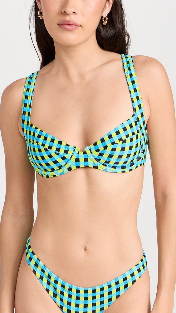 PQ Swim Perla Halter Bikini Top | Shopbop Product Image