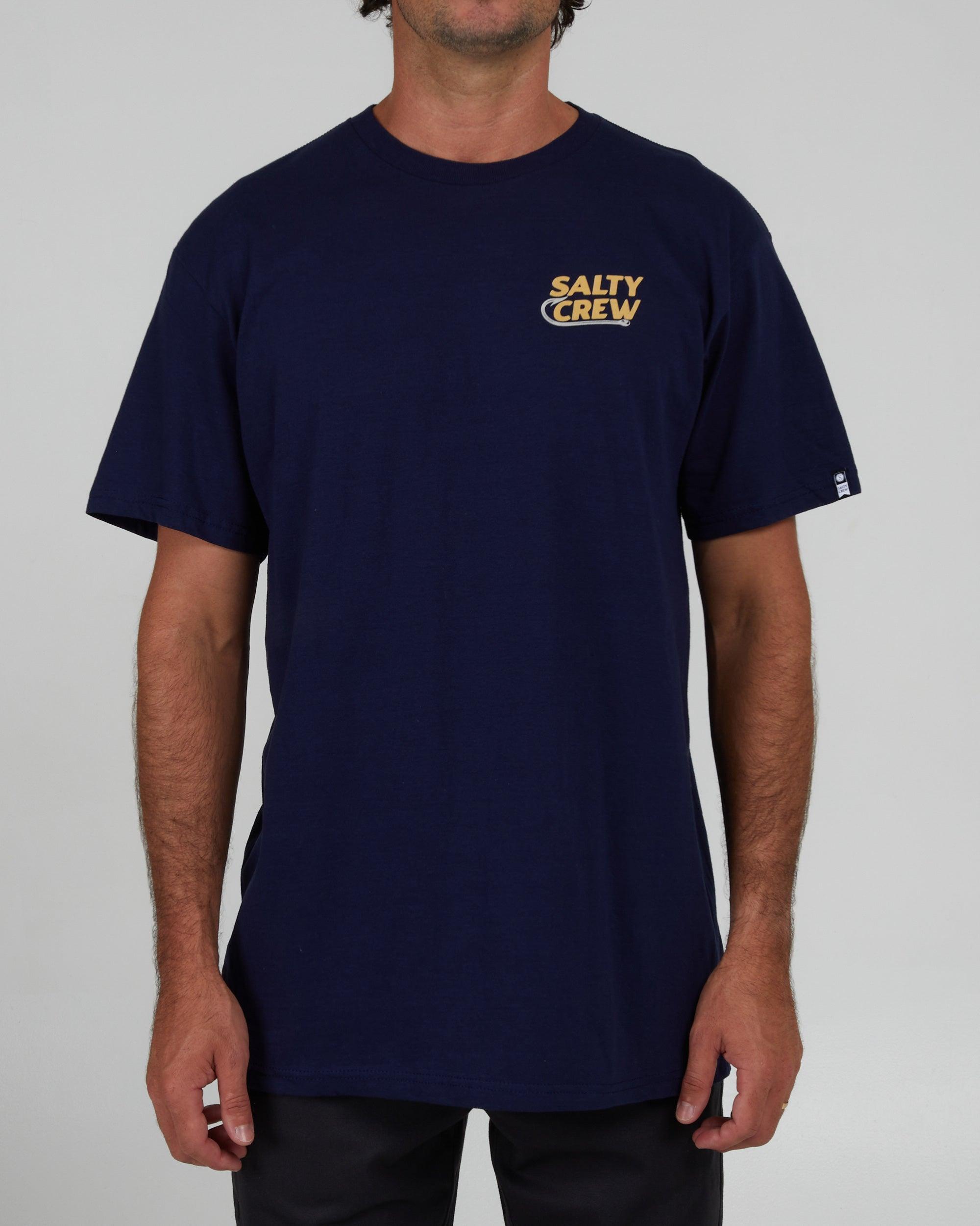 Hook Up Classic Tee - Navy Male Product Image