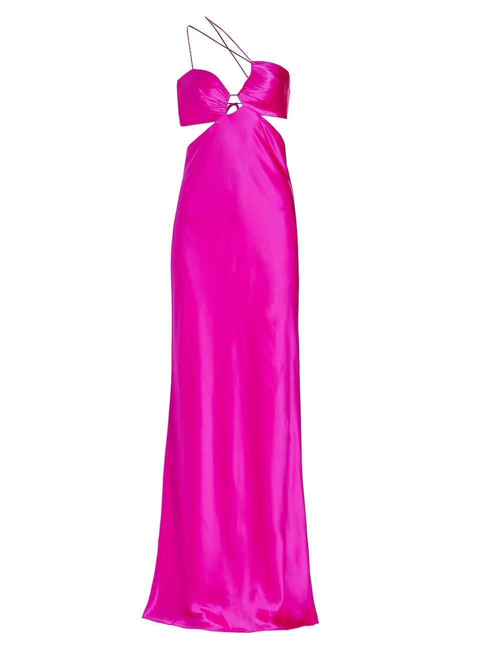 Womens Silk Bias Gown Product Image