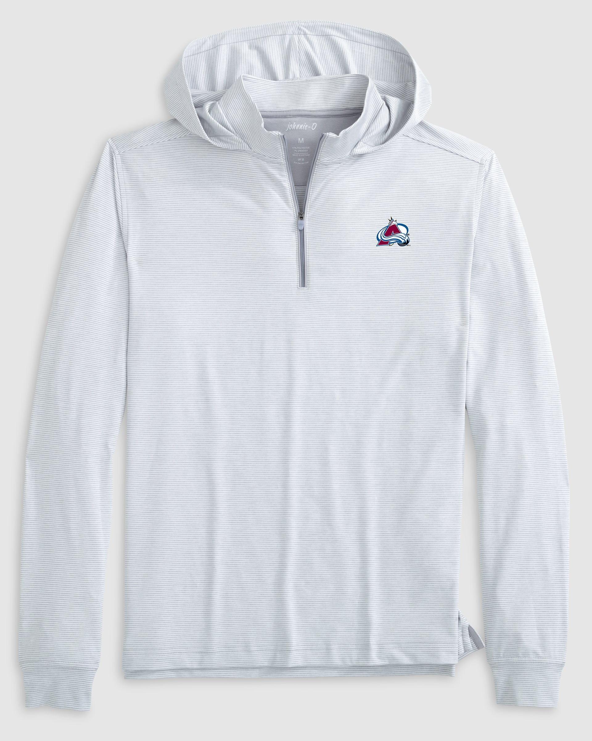 johnnie-O Montreal Canadiens Hybrid Performance 1/4 Zip Hoodie Product Image