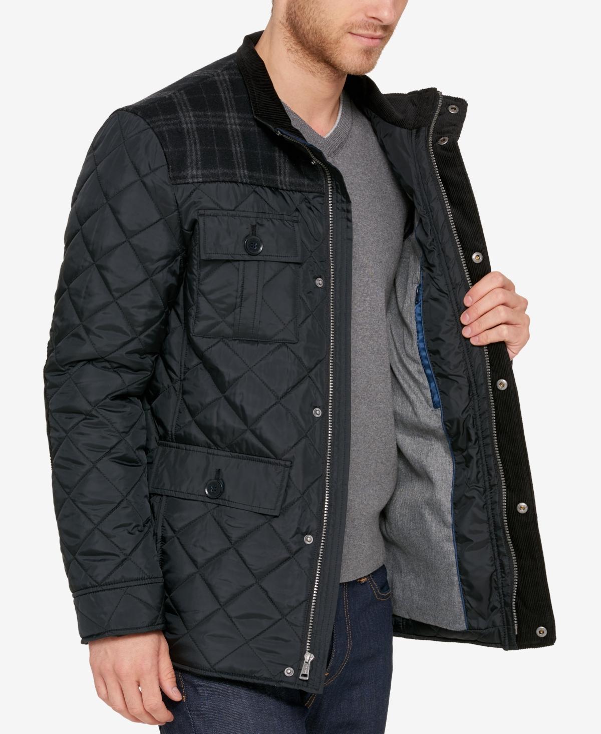 Cole Haan 29 Essential Quilt Mixed Media Multi Pocket Jacket Men's Clothing Product Image