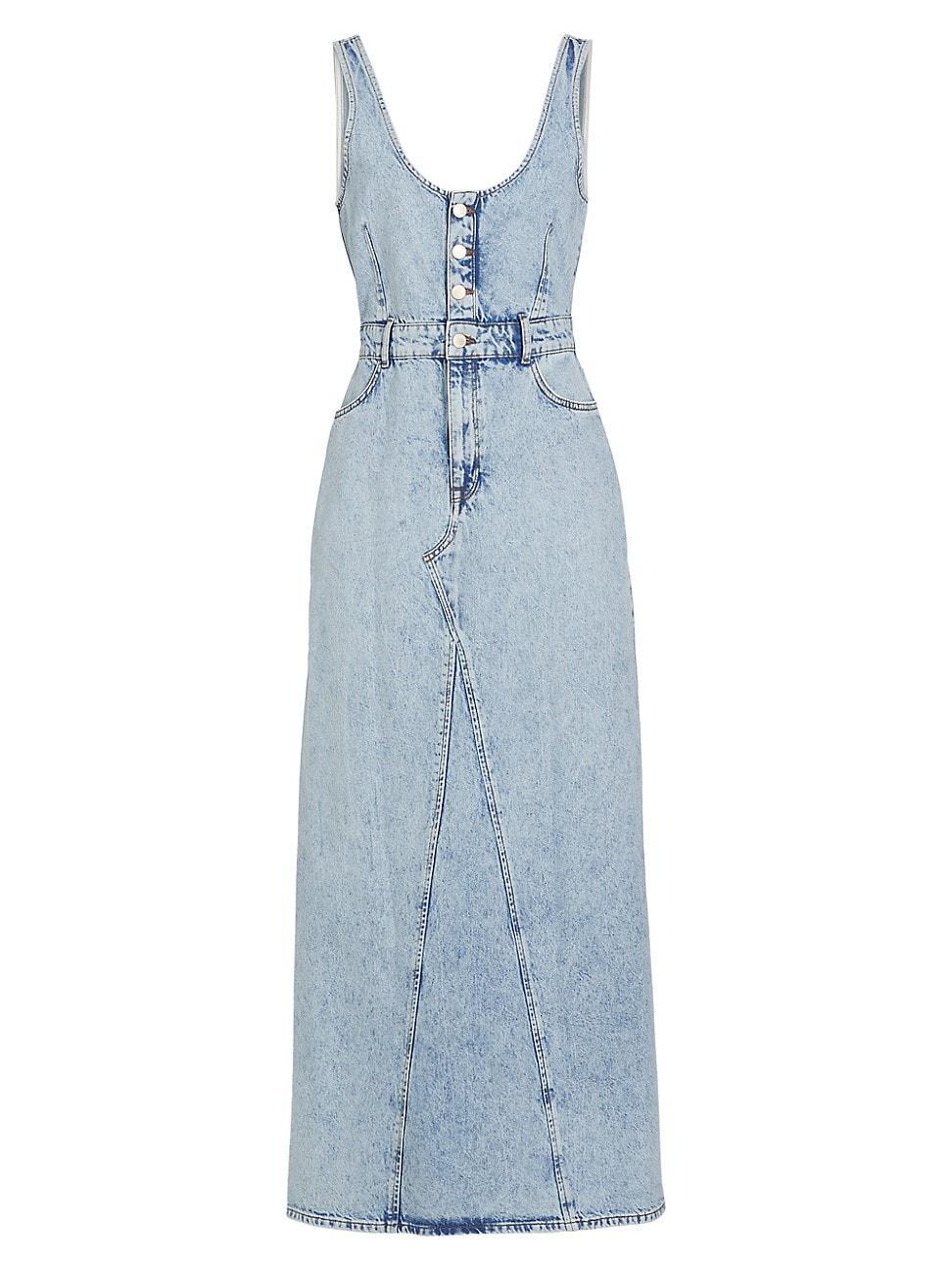 Womens Ms. Mirren Denim Maxi Dress Product Image