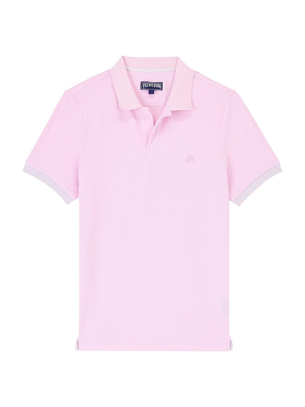 Mens Cotton Polo Shirt Product Image