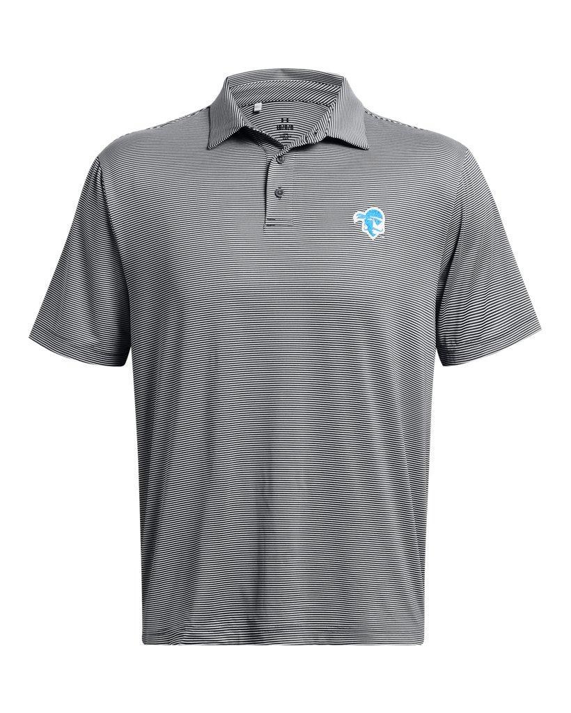 Men's UA Tee To Green Collegiate Bridge Stripe Polo Product Image