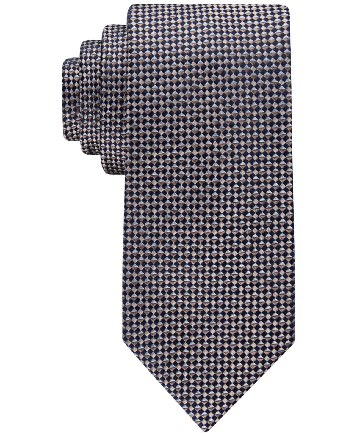 Tommy Hilfiger Mens Micro-Geo Tie - Navy Product Image