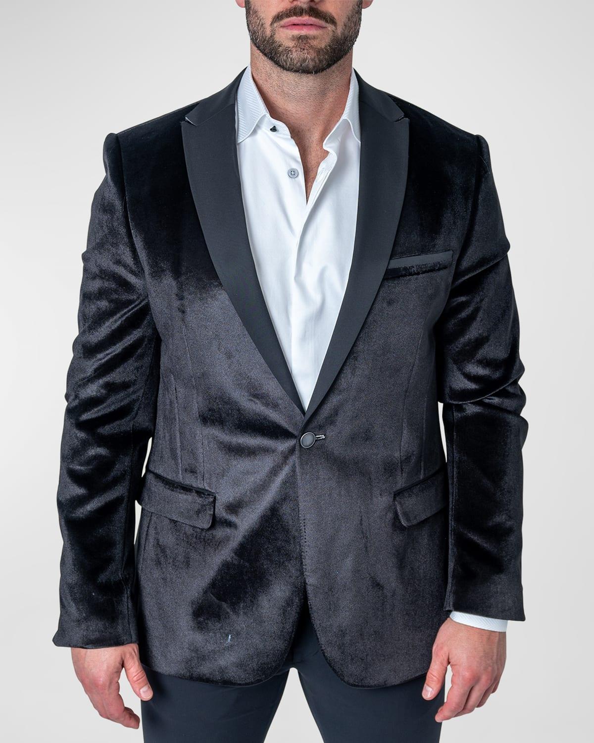 Mens Tesla Velvet Blazer Product Image