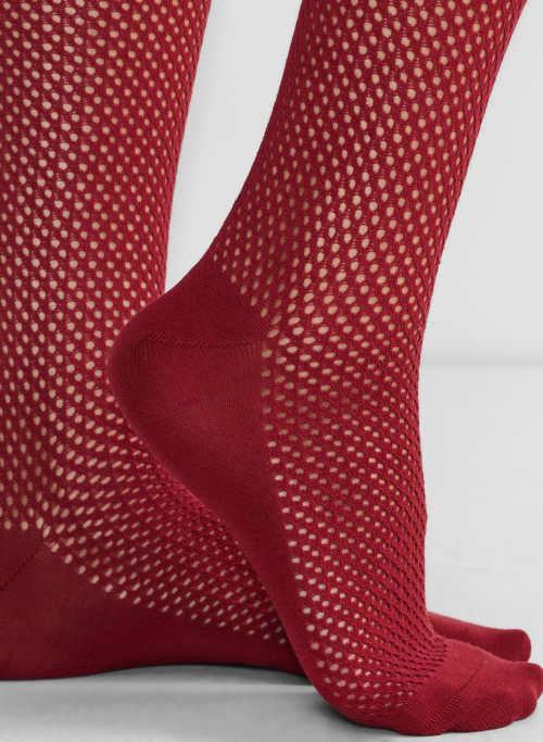 fishnet knee-high sock Product Image