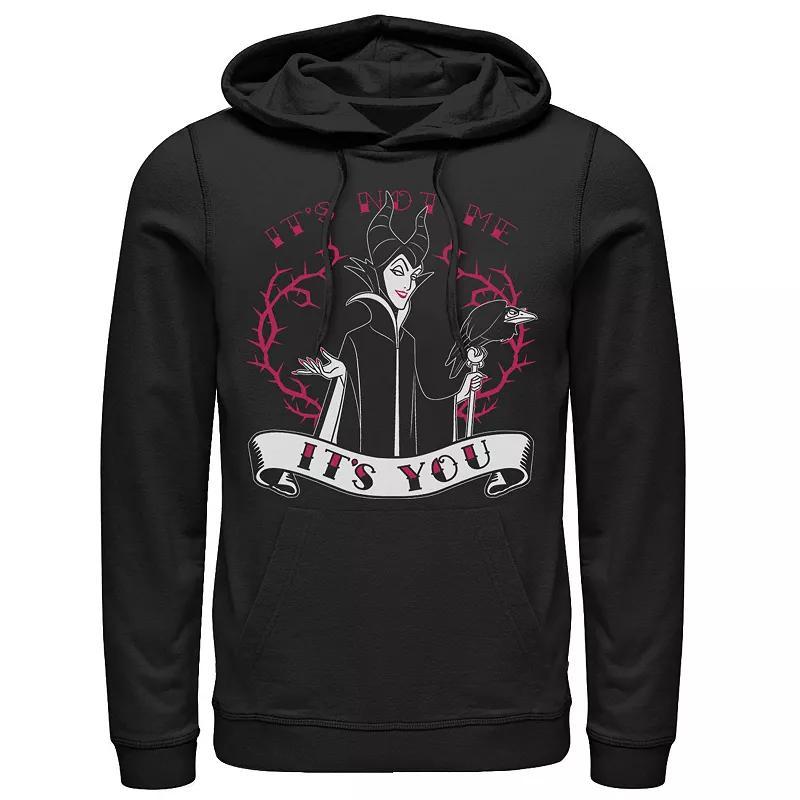 Disneys Sleeping Beauty Maleficent Mens Valentines Its Not Me Its You Hoodie Product Image