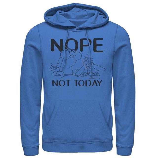 Mens Nickelodeon Ren And Stimpy Nope Not Today Sketch Hoodie Product Image