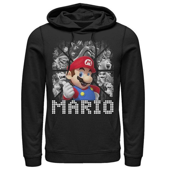 Mens Super Mario Bad Guy Panels Hoodie Product Image