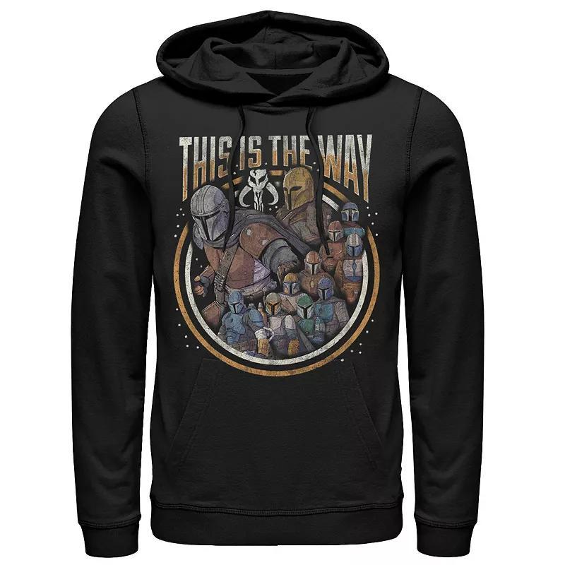 Mens Star Wars The Mandalorian Group Shot This Is The Way Hoodie Product Image