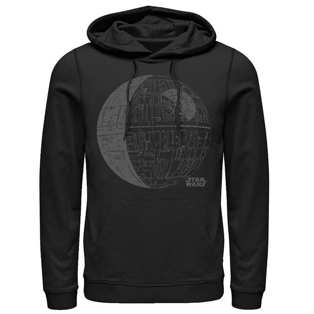 Mens Star Wars Death Star Sketch Hoodie Product Image