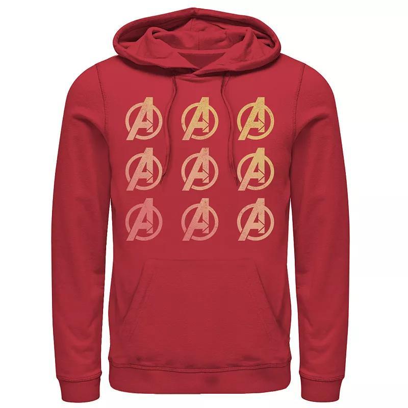 Mens Marvel Avengers Gradient Logo Stack Hoodie Product Image