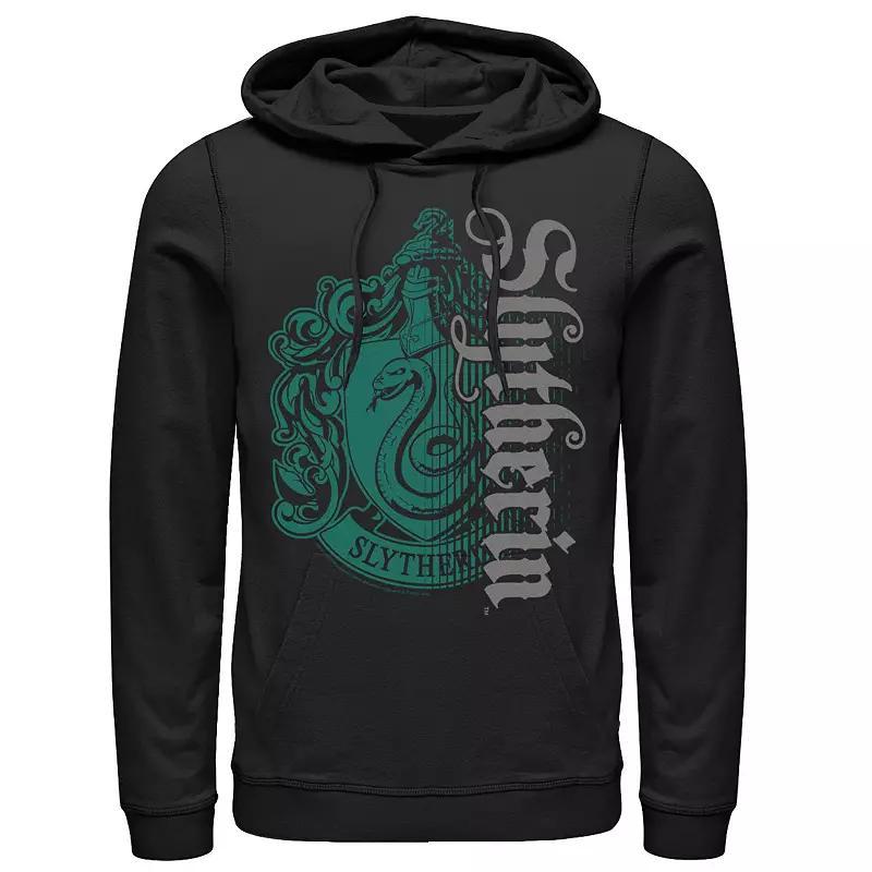 Mens Harry Potter Slytherin Dark Badge Logo Hoodie Product Image