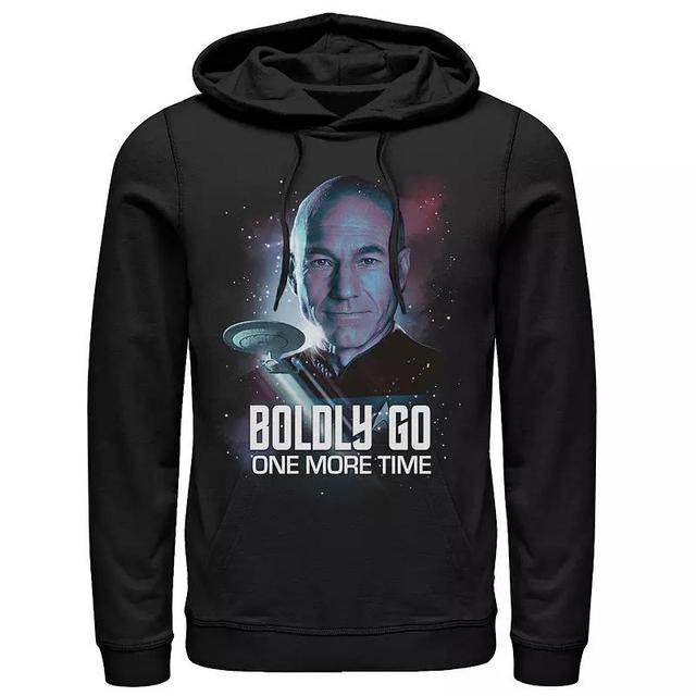 Mens Star Trek The Next Generation Boldly Return Hoodie Product Image