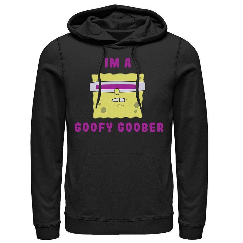 Mens Nickelodeon SpongeBob SquarePants Im A Goofy Goober Portrait Graphic Hoodie Product Image