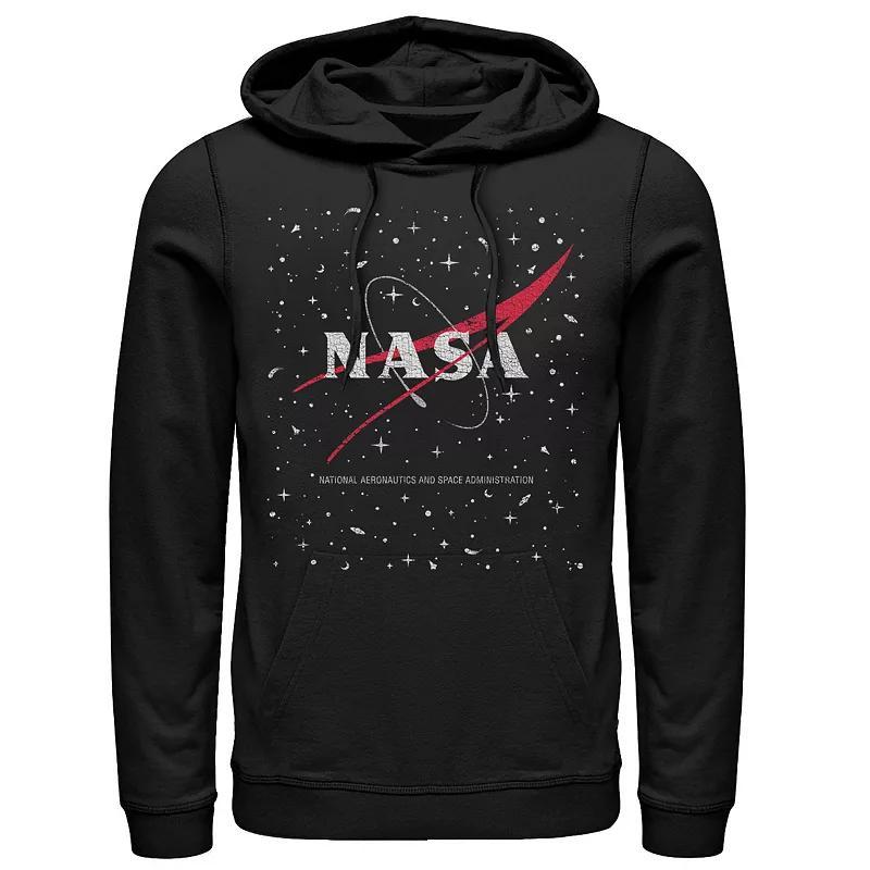 Mens Star Wars Darth Vader Group Shot Solar System Graphic Pullover Hoodie Product Image