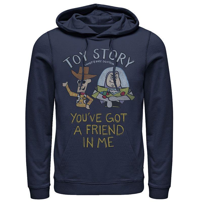 Disney / Pixars Toy Story Mens Youve Got a Friend Hoodie Blue Product Image