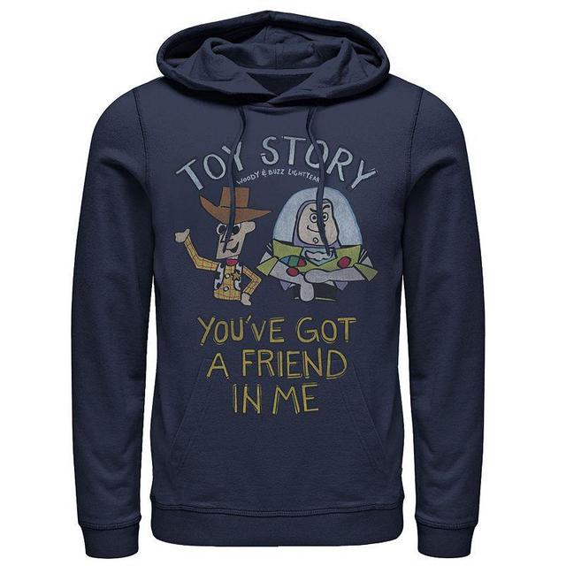 Disney / Pixars Toy Story Mens Youve Got a Friend Hoodie Blue Product Image