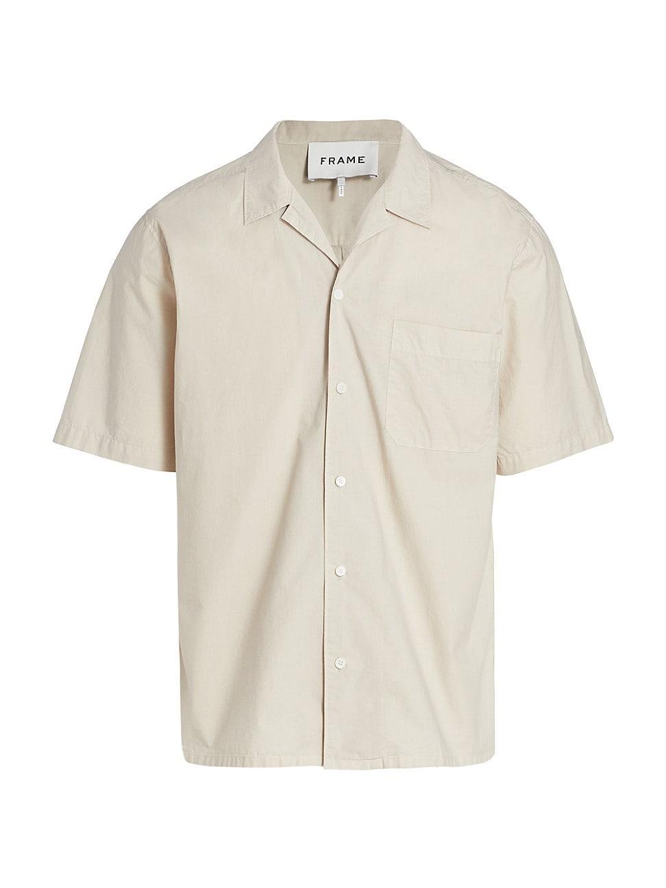 Mens Short Sleeve Camp Collar Shirt Product Image