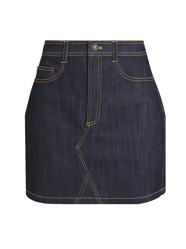 Womens Alex Denim Miniskirt Product Image