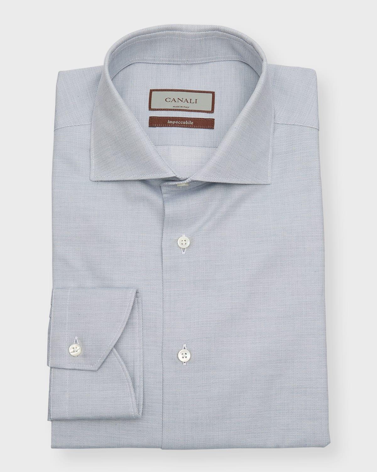 Mens Impeccabile Cotton Dress Shirt Product Image