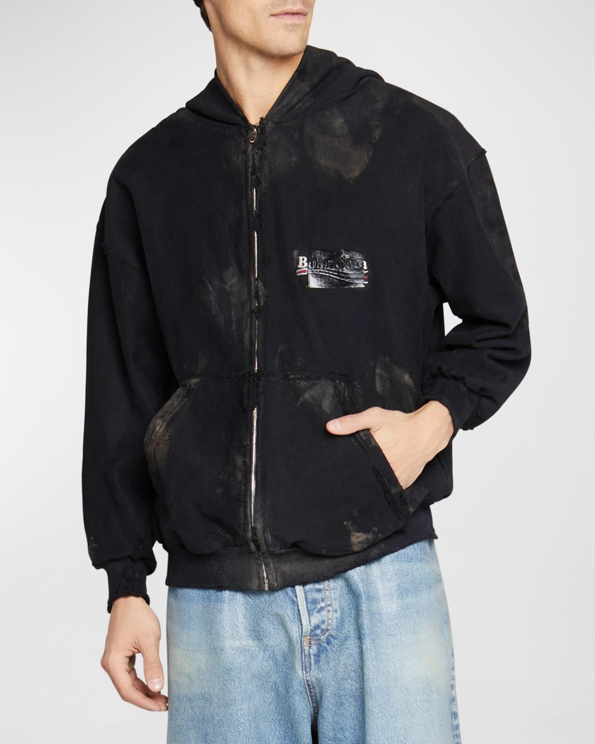 Mens Gaffer Zip-Up Hoodie Small Fit Product Image