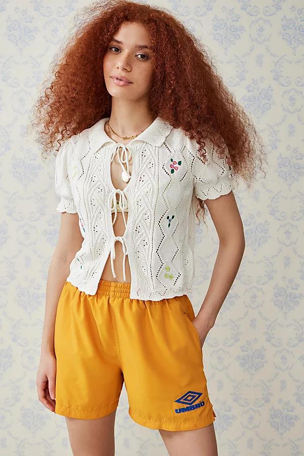 Kimchi Blue Embroidered Collar Cardigan Womens at Urban Outfitters Product Image