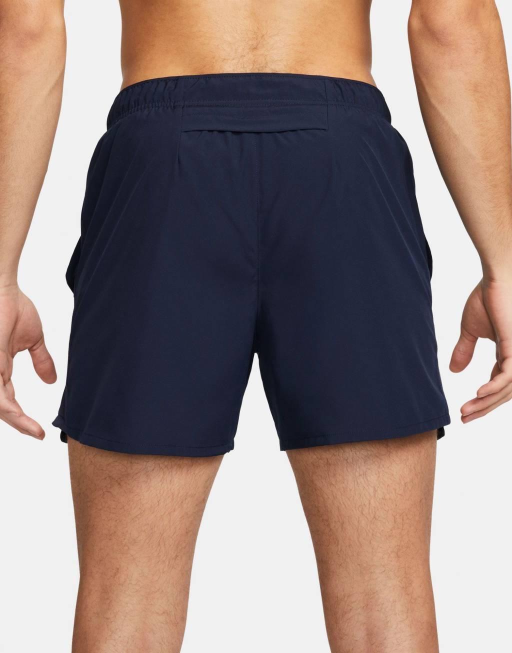 Nike Running Challenger Dri-FIT 5 inch shorts in navy Product Image