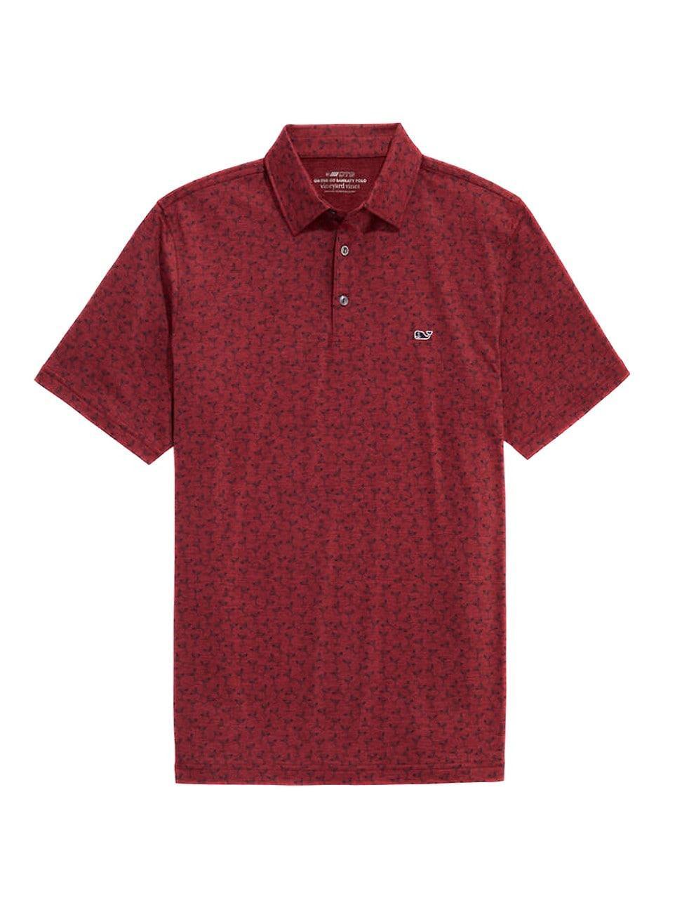 Mens Printed Sankaty Polo Product Image