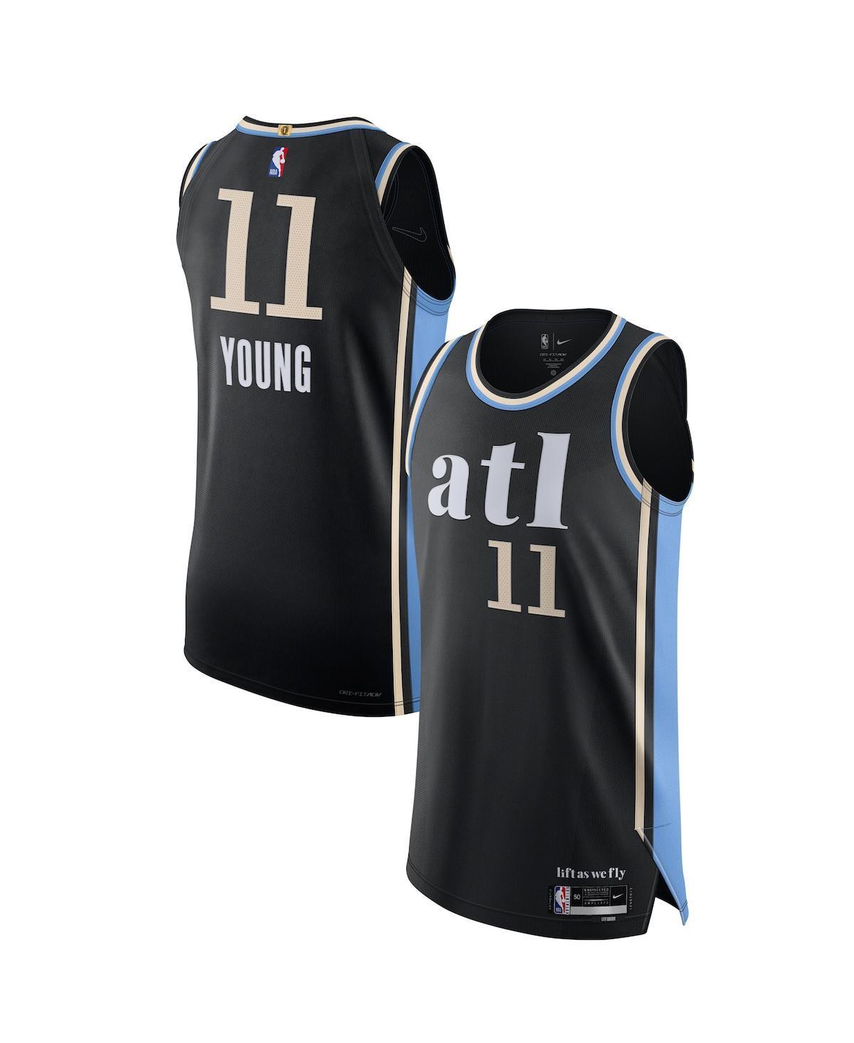 Mens Nike Trae Young Black Atlanta Hawks 2023/24 Authentic Jersey - City Edition - Black Product Image