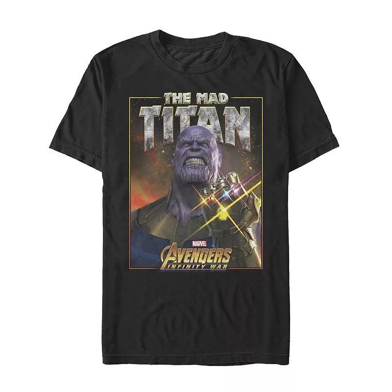 Mens Marvel Avengers Infinity War Thanos Titan Graphic Tee Product Image